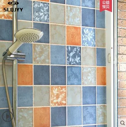 Водонепроницаемые настенные наклейки для ванной комнаты украшения туалета обои - Фото №1