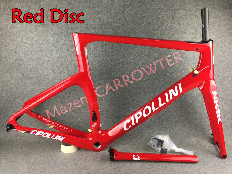 Дисковый тормоз велосипедная Рама T1000 3K Cipollini NK1K карбоновая дорожная рама с XS/S/M/L/XL BSA/BB30 25 цветов на ваш выбор