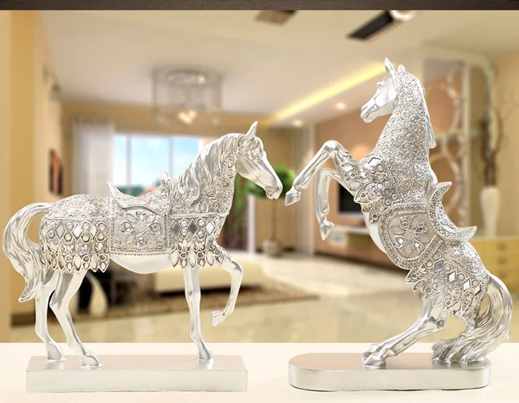 

Modern Creative Home Decoration Home Decorations Horse TV Cabinet Wine Cabinet Crafts Furnishings Office Living Room Gifts