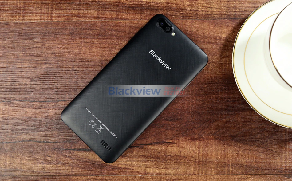 Blackview A7 мобильный телефон Android 7,0 MTK6580A четырехъядерный 5," 1 ГБ 8 ГБ 3 камеры 3g WCDMA 2800 мАч Dual SIM смартфон