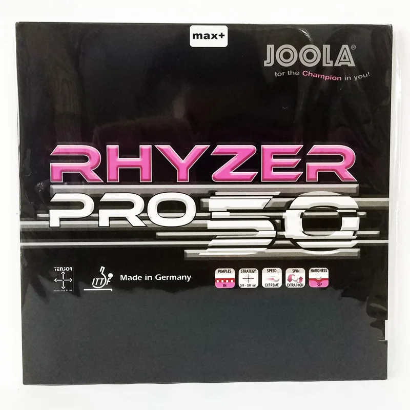 Joola RHYZER Pro 50( Новинка, удар) Настольный теннис резиновая губка для пинг-понга Tenis De Mesa