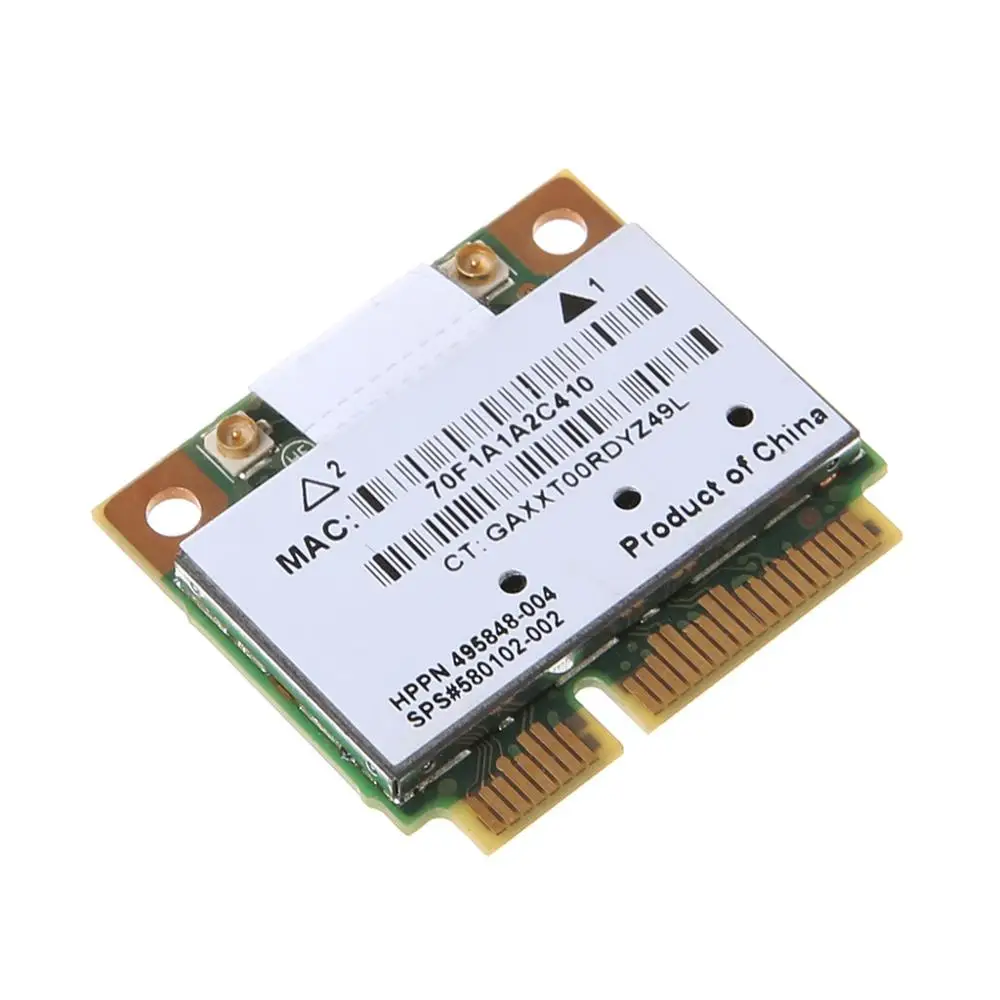 Беспроводная сетевая карта Atheros AR9280 2 4 ГГц 5 WLAN Minipci express AR5BHB92 для Linux Hackintosh Win10 Wi
