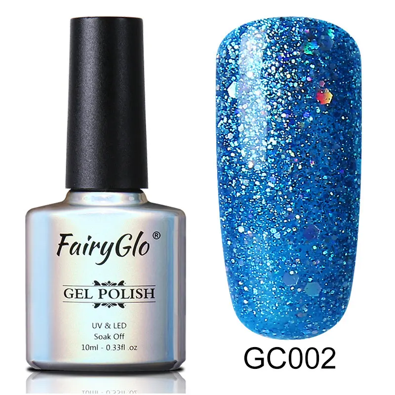 FairyGlo 10 мл неоновый Гель-лак для ногтей впитывающийся Блестящий Гель-лак Полупостоянный УФ-гель для ногтей лак для ногтей - Цвет: FGC002