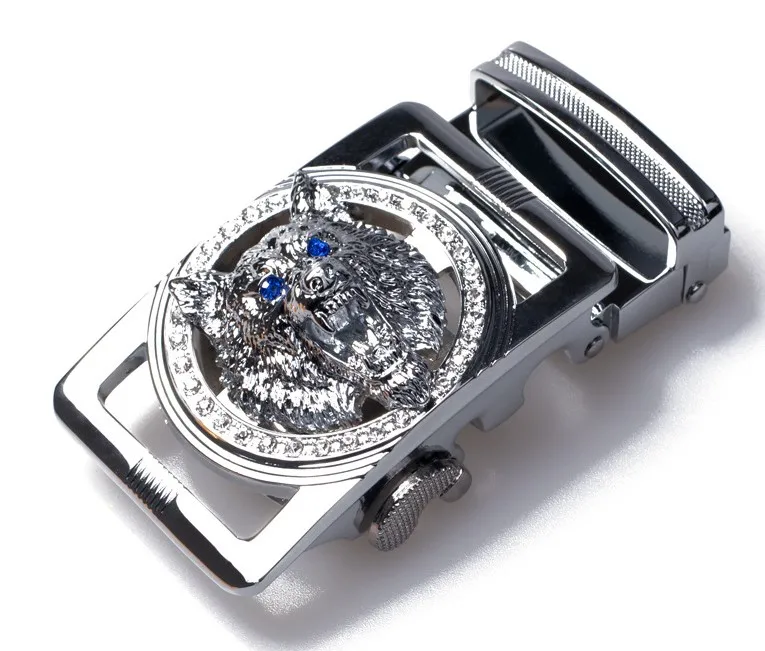 Buckle 1 Модная мужская деловая Пряжка из сплава с автоматической пряжкой, уникальные мужские пряжки на ремне, мужские аксессуары для одежды, кожаный ремень GH125 - Цвет: Buckle 1