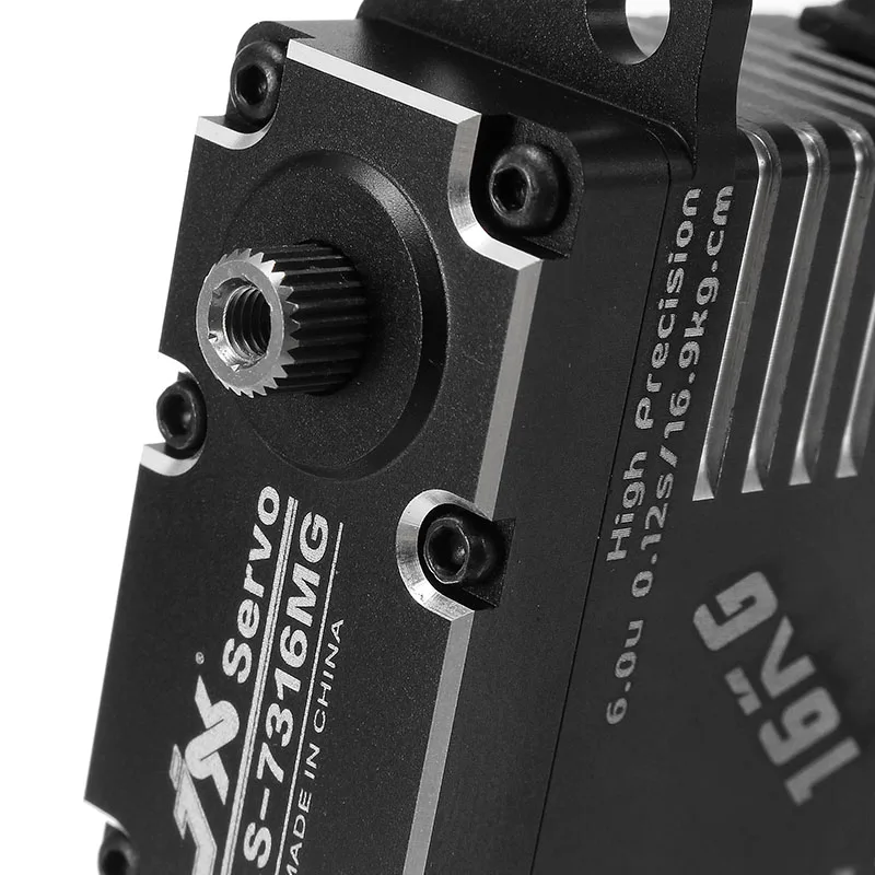 Hot Sale Waterproof JX CLS-7316MG 16KG High Precision Steel Gear Digital Coreless Servo For RC Helicopter Spare Parts Accs | Игрушки и
