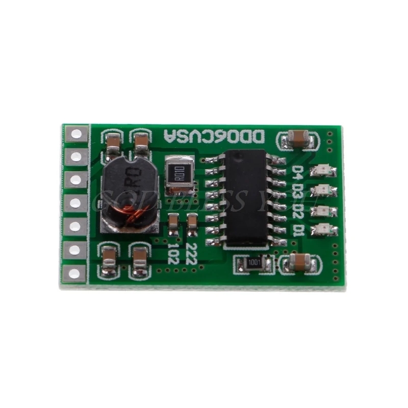 5V/2.1A заряда разряда Boost защиты 3 7 V 4 2 Батарея DC UPS DIY модуль