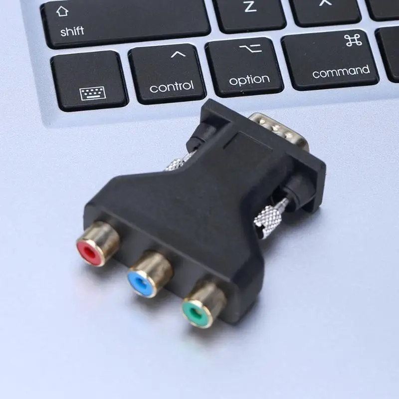 15 Pin VGA папа к 3 RCA Женский конвертер адаптер разделительный провод разъем сплиттер