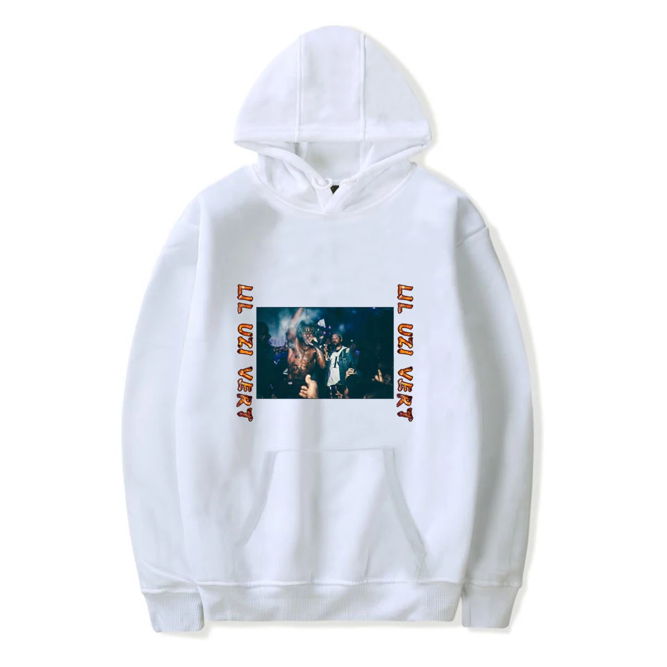 Модные толстовки LIL UZI VERT в стиле хип хоп с принтом женские/мужские повседневные