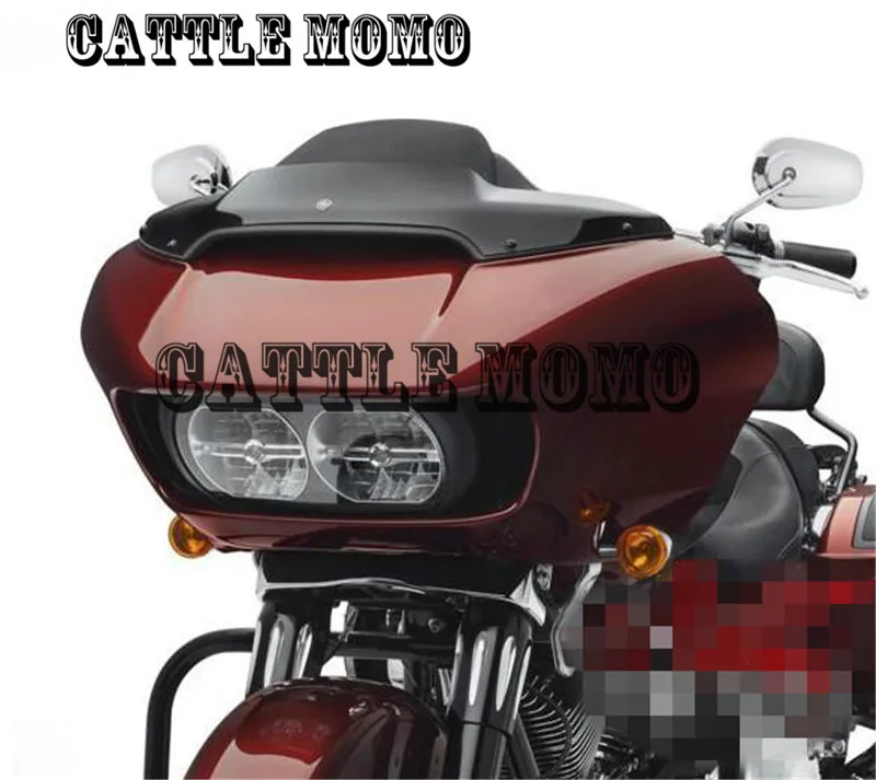 Ветровое стекло для мотоцикла 4 дюйма Harley Road Glide FLTR FLTRX Ultra flнастоящей Special FLTRXS 2015 2016