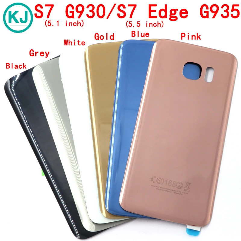 S7 Edge/S7 средняя рамка крышка батареи для samsung Galaxy G930F G935F полный корпус чехол с сенсорным стеклом наклейка на рассеиватель клей