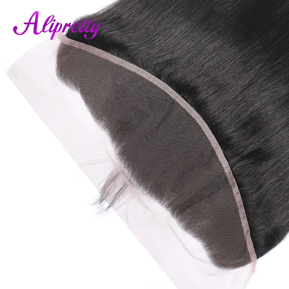 Alipretty волосы 13x4 Кружева Фронтальная Закрытие 8 &quot-20&quot бразильские прямое