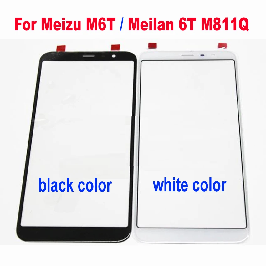 Новый внешний стеклянный экран для Meizu M6T / Meilan 6T M811Q 5 7 &quotпереднее Сенсорное