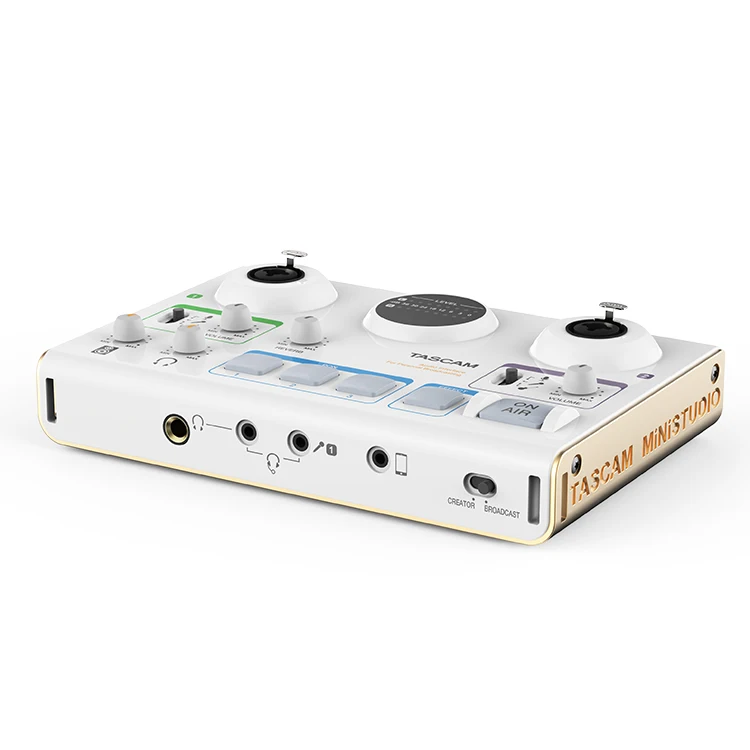 Звуковая карта TASCAM US 42 MiNiSTUDIO Creator с USB интерфейсом звуковая для сетевой записи