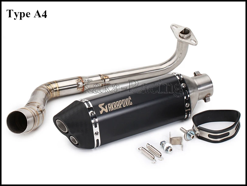 N-MAX 155 мотоцикл Akrapovic глушитель выхлопной трубы для Yamaha NMAX155 NMAX125 N MAX NMAX 155