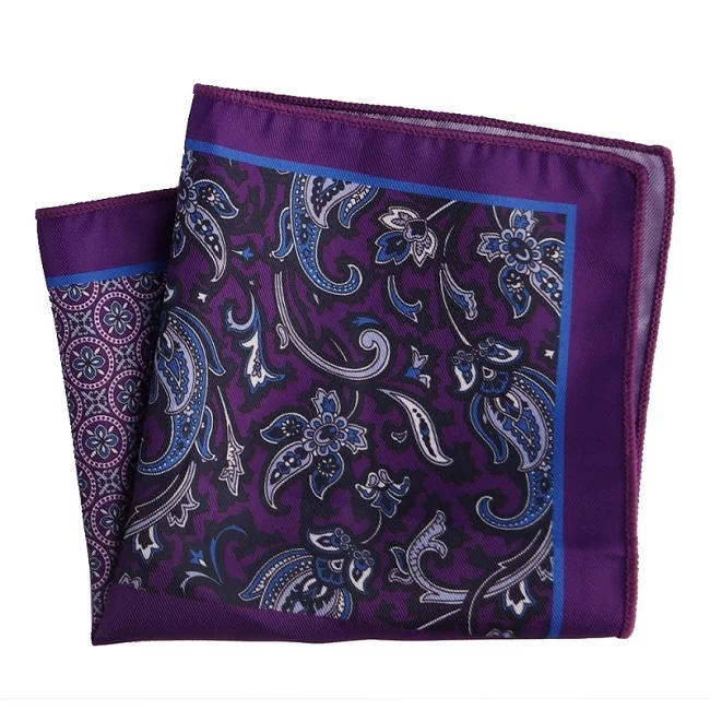 MPK-081pocket square Портной Смит дизайнер Карманный квадратный модный платок в горошек Пейсли Цветочный плед Стиль Hanky мужской костюм карманные аксессуары - Цвет: MPK-081pocket square