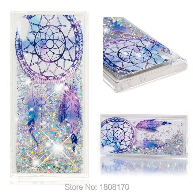 Мягкий чехол из ТПУ C Ku Quicksand Liquid Star для Sony Xperia XA1 Plus Ultra XZ Premium L2 XZ1 XZ2 Compact XA2 Cover 1 шт.|Чехлы-книжки| |