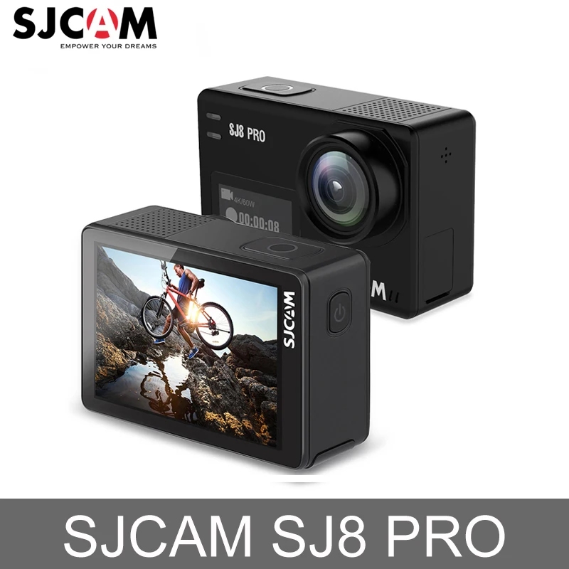 Original SJCAM SJ8 Pro Action Camera 4K 60fps Waterproof Sport WiFi Remote Video HD DVR Car | Электроника