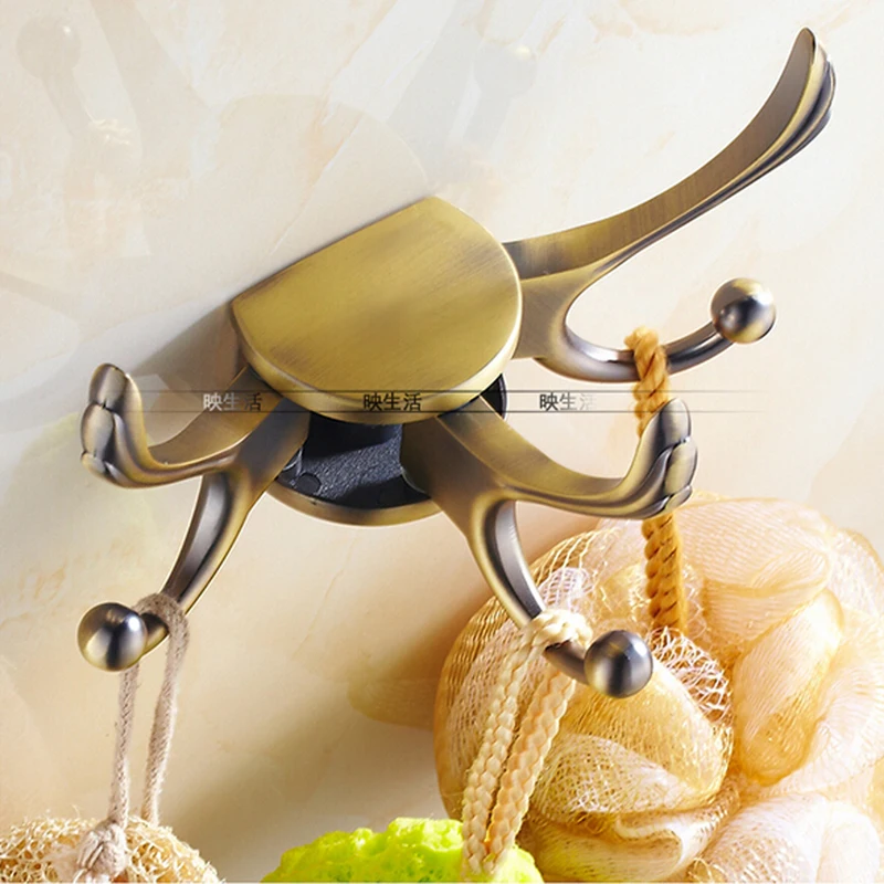 Европейские креативные настенные крючки Поворотная вешалка для пальто из