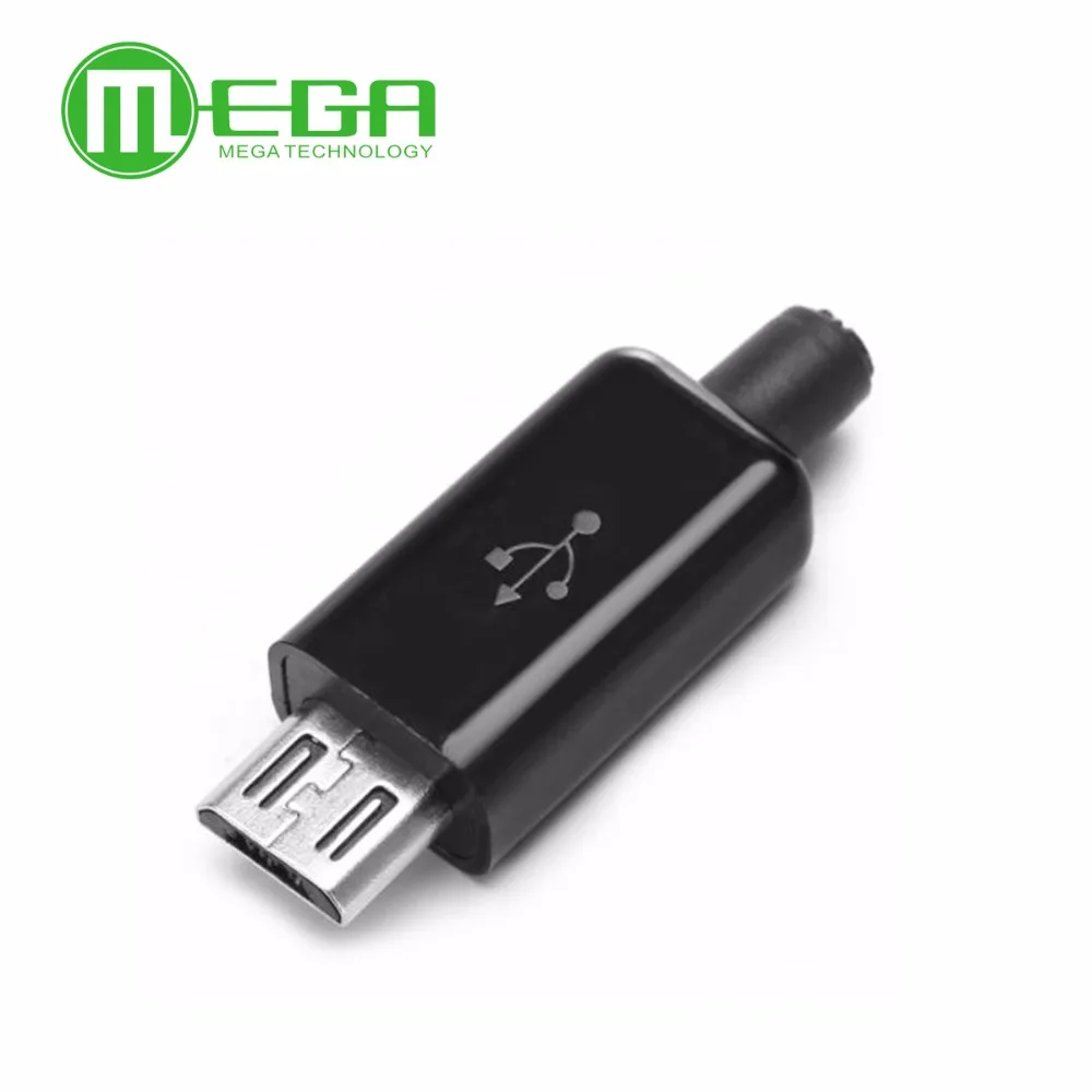 10 шт. DIY Micro USB штекерные разъемы в комплекте с черными крышками|kit kits|kit diydiy kit |