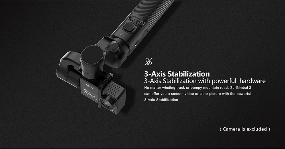 SJCAM ручной карданный SJ-GIMBAL 2 3 оси стабилизатор Bluetooth управление для SJ6 SJ7 SJ8 Pro/Plus/Air экшн-камера для Yi камеры