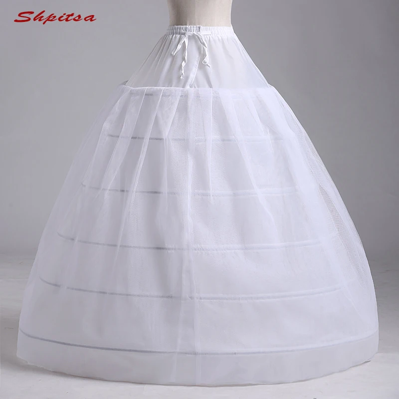 

6 обручей бальное платье подъюбник для свадебного платья кринолин Женская Нижняя юбка обруч юбка