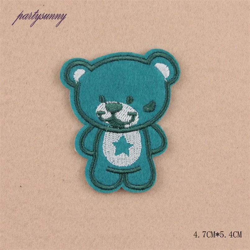 PF Мультфильм Наклейки для Одежды Патч Дети Аппликация Фламинго Железа на Патчи