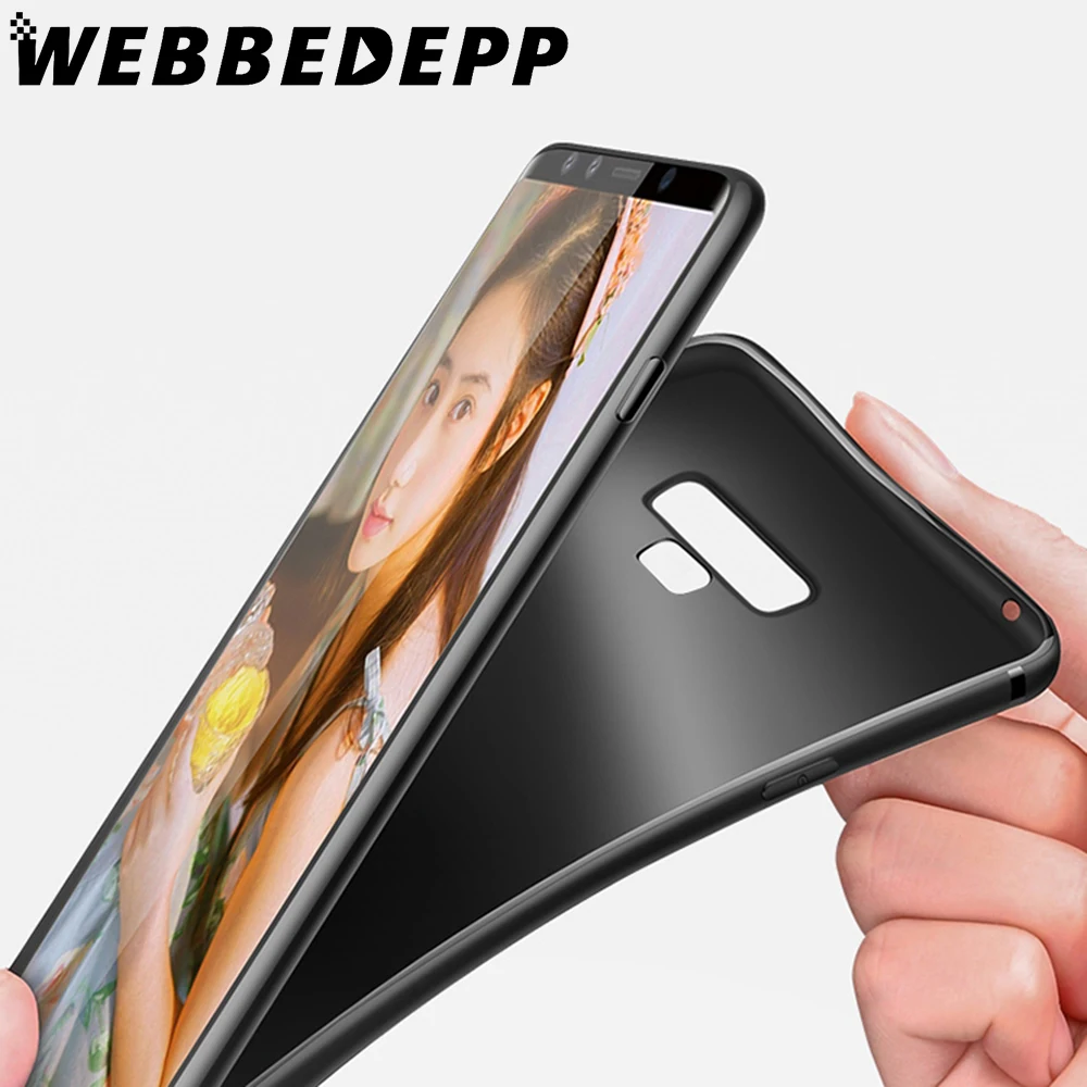 WEBBEDEPP мягкий чехол для Samsung Galaxy A3 A5 A6 Plus A7 A8 A9 J6 | Мобильные телефоны и аксессуары