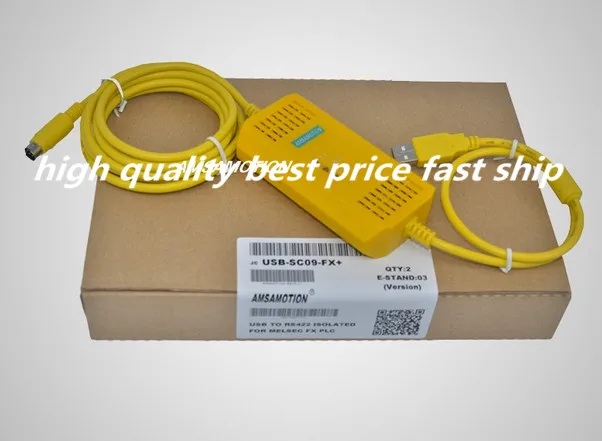 Высокое качество и Лучшая цена для FX1N/2N/1 S/3U серии PLC Кабель программирования