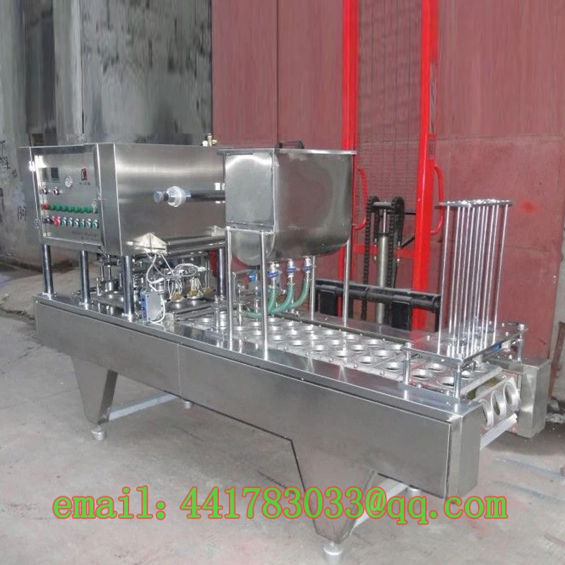 Машина для непрерывной укупорки чашек автоматический герметик лотков