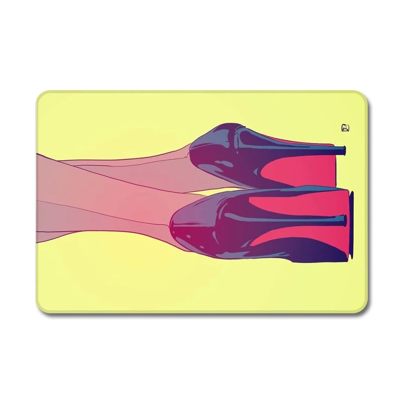 Поп арт классная обувь на высоком каблуке Дизайнерская натуральный резиновый