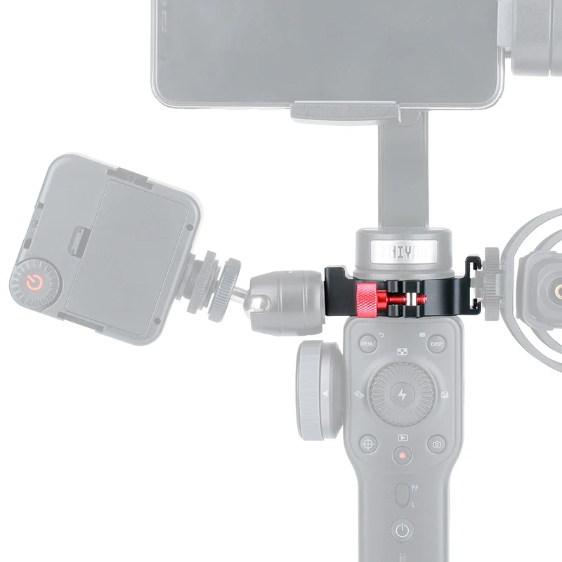 Zhiyun Smooth 4 аксессуары переходное кольцо с холодным башмаком для крепления микрофона/светодиодный светильник/монитор Filmmaker Vlog
