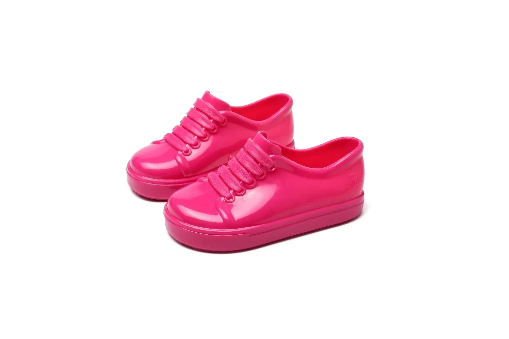 Mini Melissa/спортивная детская обувь; Новинка года; сандалии на плоской подошве без шнуровки ручной работы; кроссовки; дышащая обувь; сандалии для мальчиков и девочек