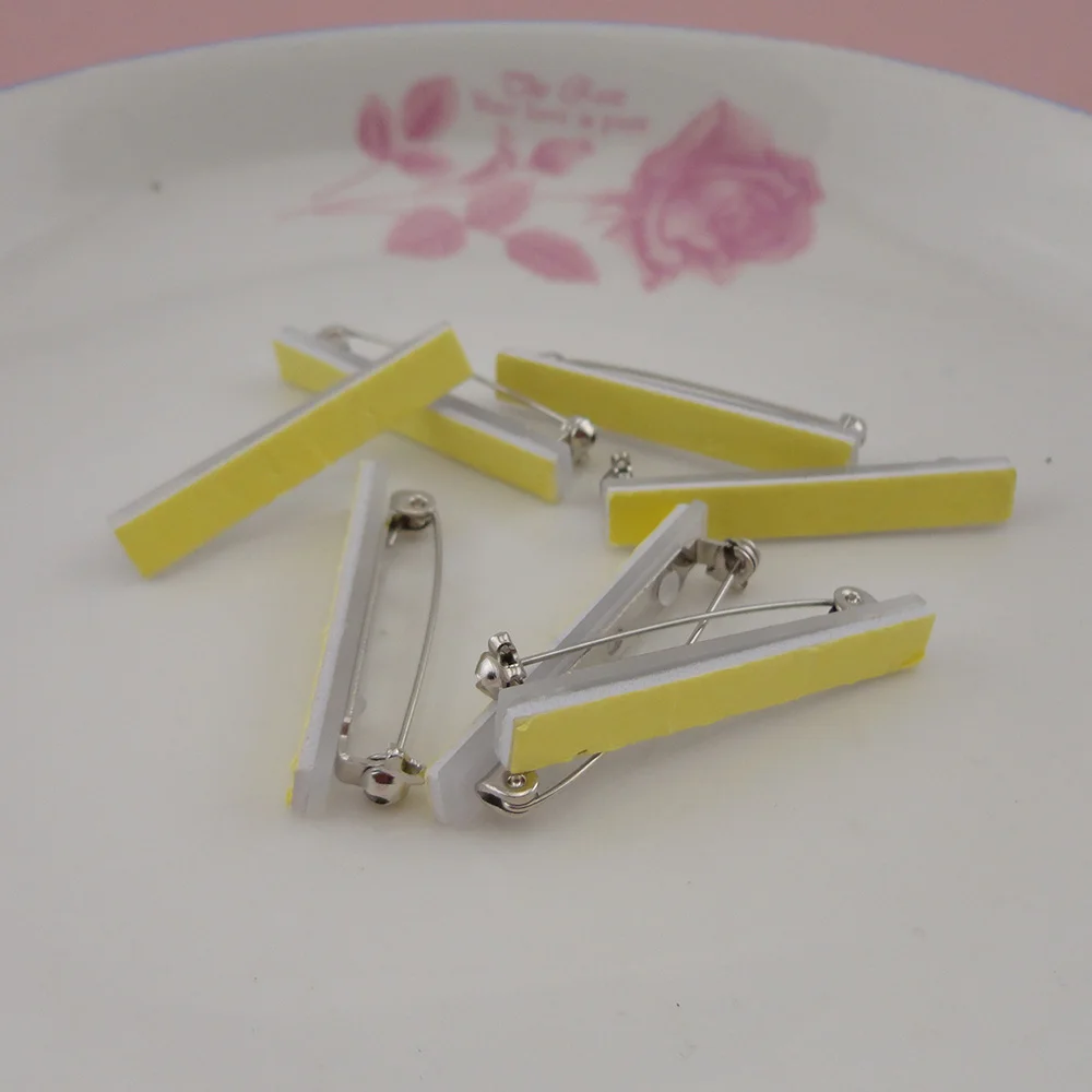 10 шт. самоклеящиеся Серебристые стержни в форме стержня простые металлические