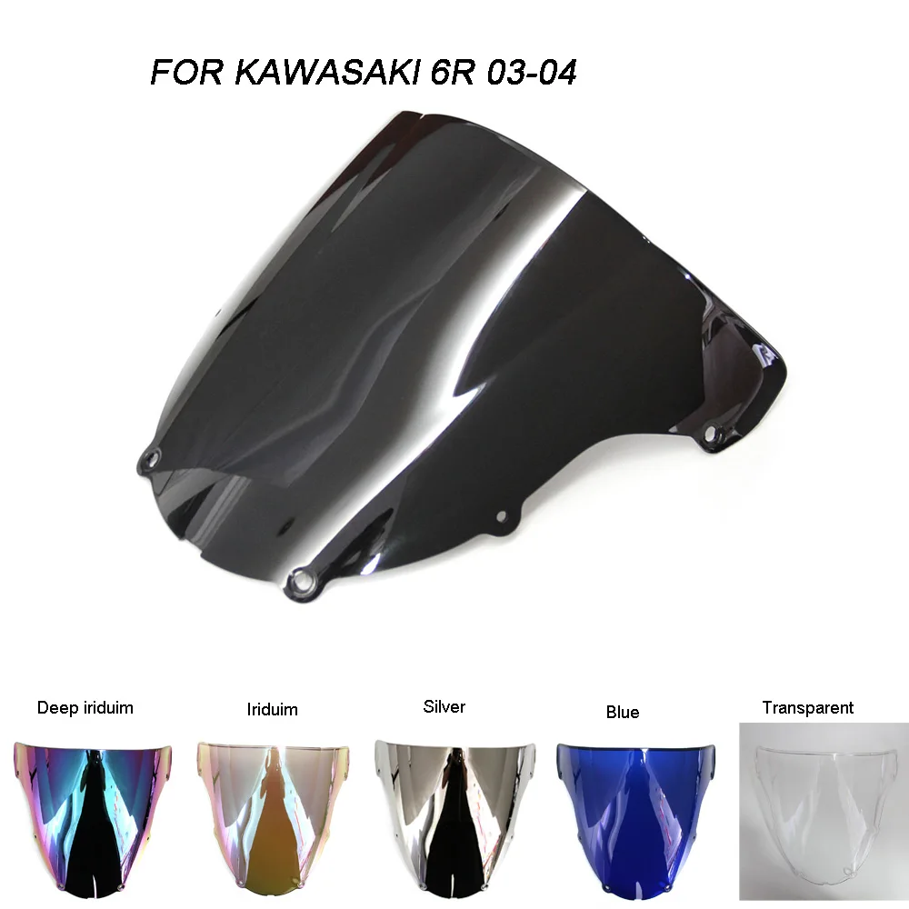 Для 03 04 Kawasaki Ninja ZX6R ZX 6R ZX636 ветровое стекло мотоцикла ветровые дефлекторы
