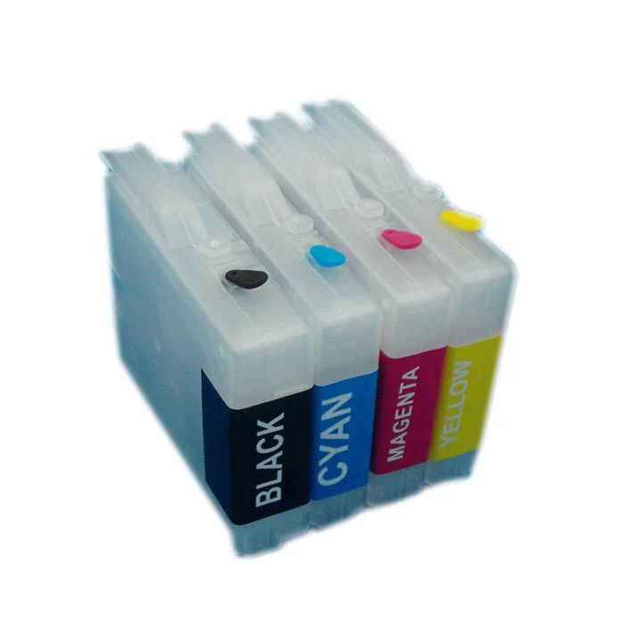 Заправляемый картридж для принтеров Brother DCP-130C 135C 150C DCP-330C 350C LC51 LC57 LC37 LC960 LC970 LC10 LC1000 |