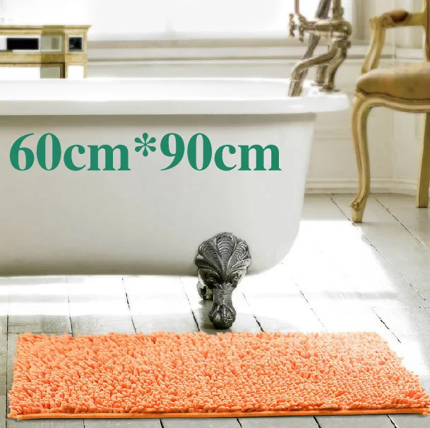 Главная украшения синели ковер для вытирания ног кухня ванная коврики ванной