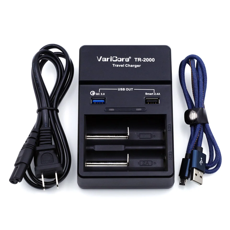 VariCore TR-2000 электронная сигарета литиевая NiMH батарея зарядное устройство не