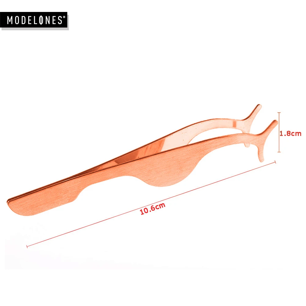 Modelones 1 шт. пинцеты для накладных ресниц инструменты макияжа щипцы завивки и
