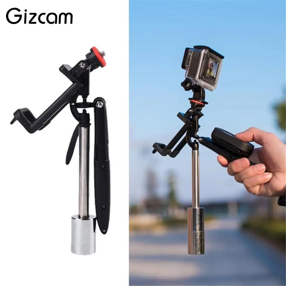 Gizcam Портативный Ручной Стабилизатор Steadycam для Gopro Hero5 4 Авто сотовый телефон