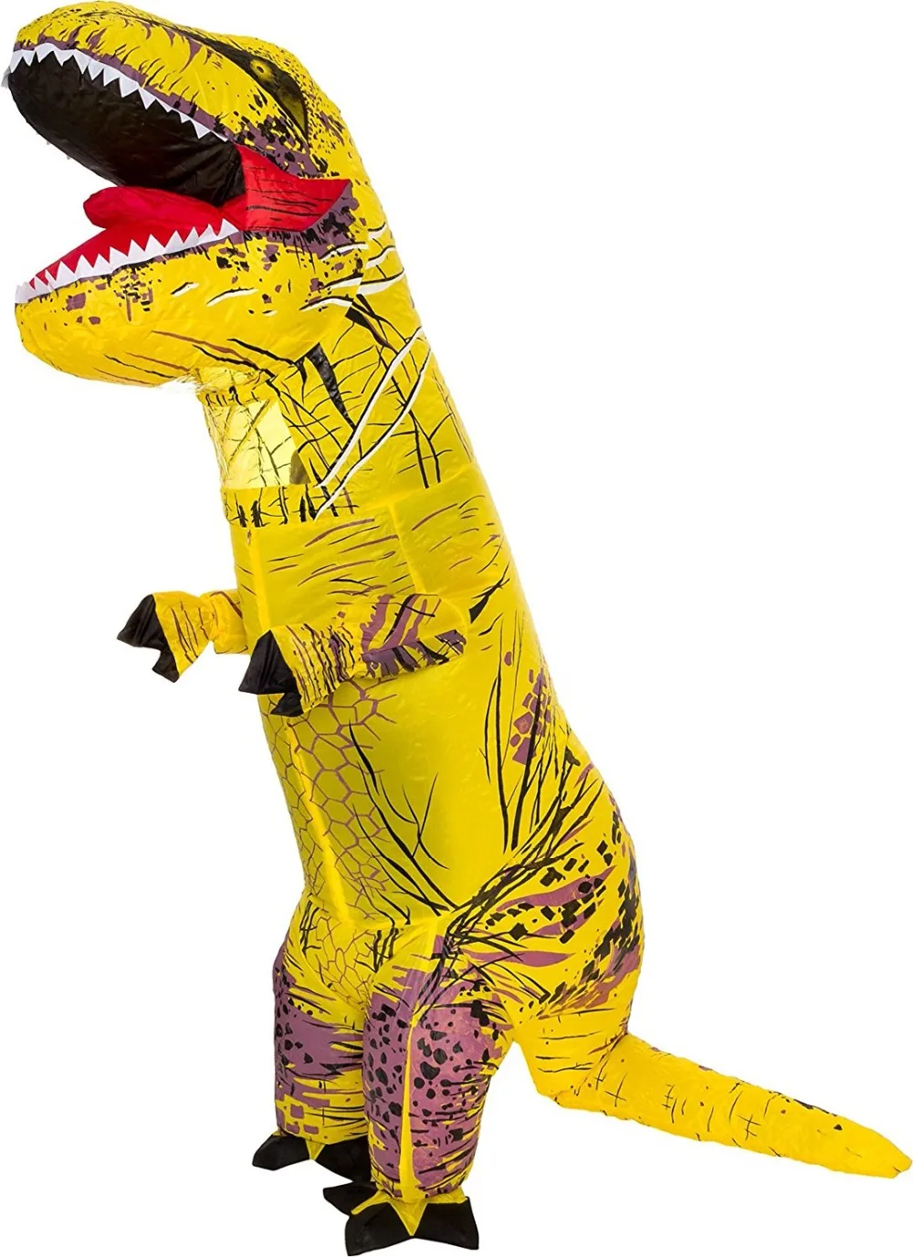 Надувной костюм динозавра взрослый гигантский Юрский T Rex для Хэллоуина|costume