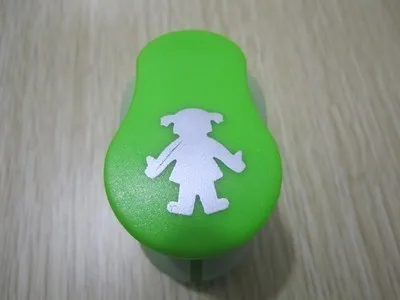 Циркулярный перфоратор для бумаги, Круглый резак для бумаги Cortador De Papel Scrapbook Furador Eva Foam Picture 2,3-2,5 см Дырокол - Цвет: Girl