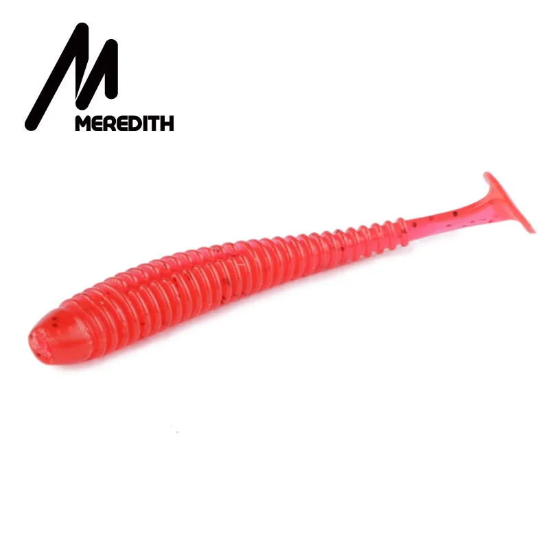 MEREDITH 55 мм/0,85 г, 20 шт./лот, рыболовные приманки наживка, мягкие приманки, мягкие приманки - Цвет: T