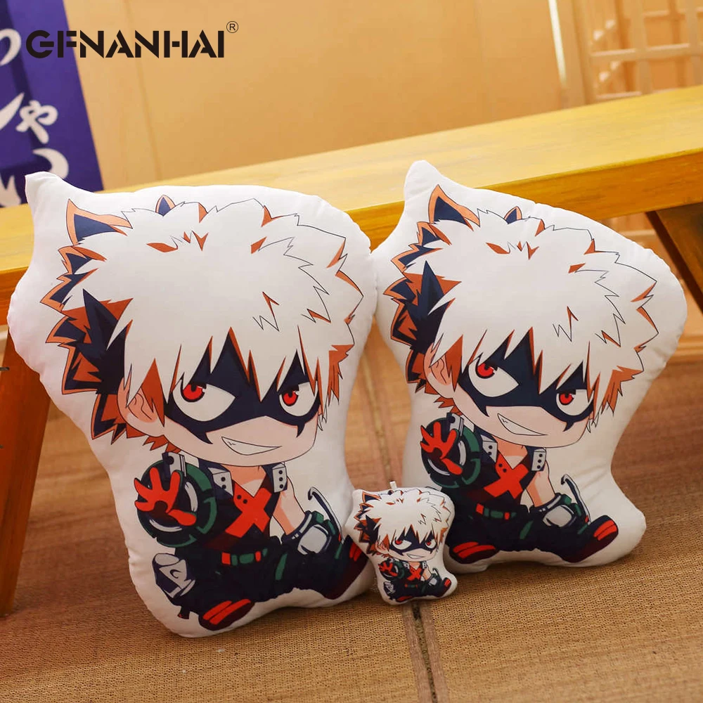 Аниме Плюшевые игрушки моя геройская Академия Boku Yoh Asakura Katsuki Bakugo Shoto Toooroki Подушка