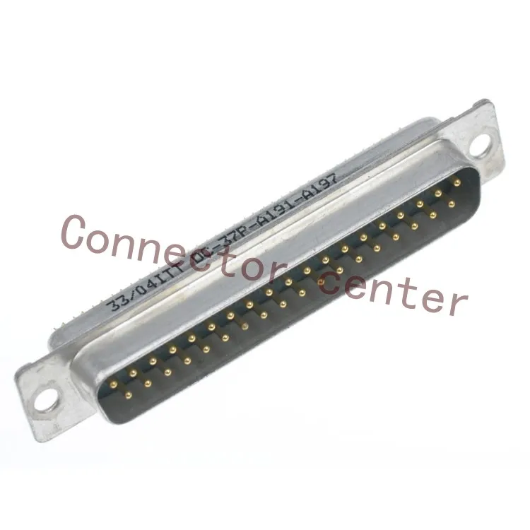 Разъем DSUB ITT DB 37PIN 2 рядный штекер оригинальный|connector panel|connector isoconnector jack |