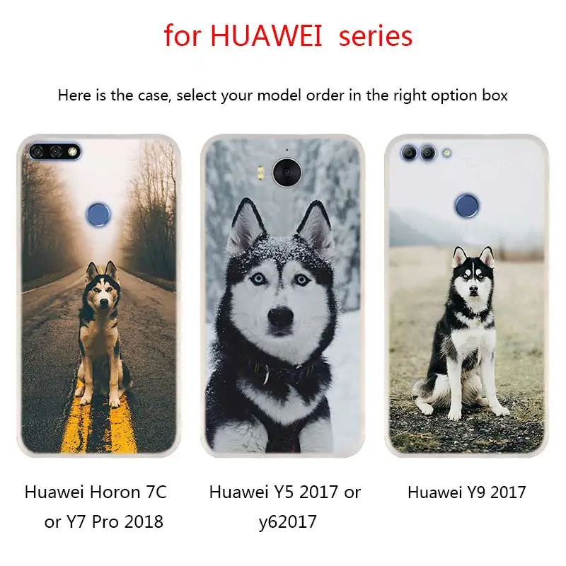Alaskan Malamute Phone Cases For Huawei Mate 30 20 10 Lite Pro soft Silicone Cover Y9 2019 2018 Nova 5T 5i 4 5 | Мобильные телефоны