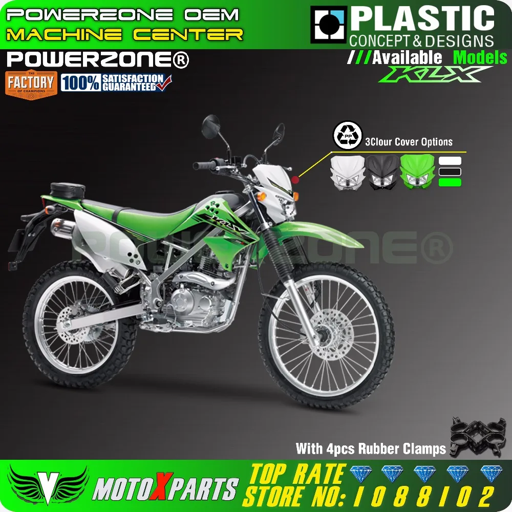 Фара мотоциклетная универсальная для kawasaki KLX110 125 150 250 XT 660R 660X WR 250F 250R 450F 250X |