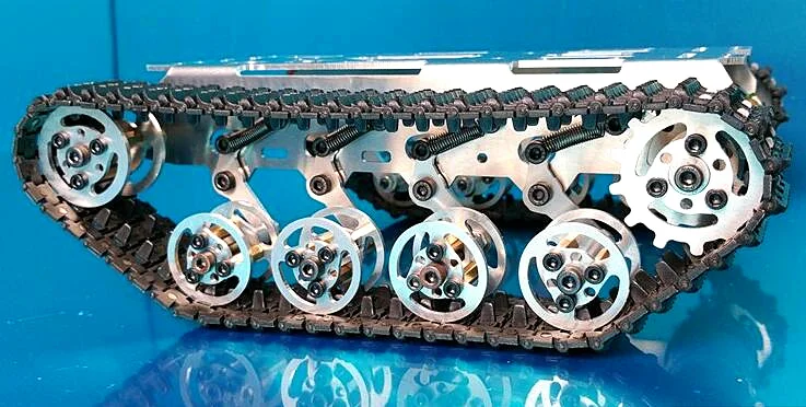 Подвесная система для танков шасси интеллектуальное трековое с дистанционным