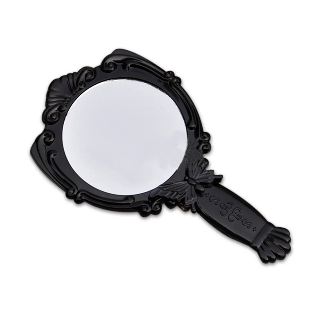 Новинка 2018 Классическая мода черная бабочка складная ручка косметическое