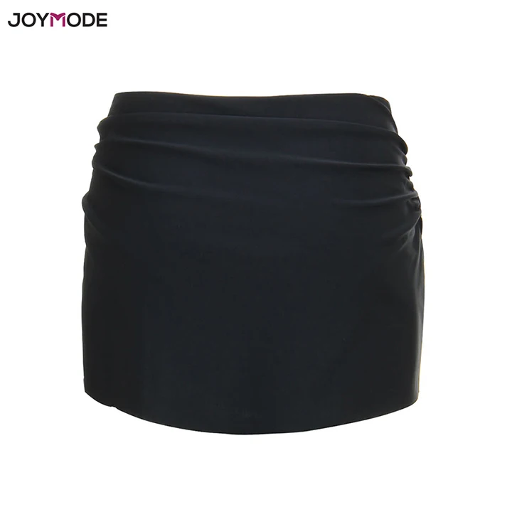 JOYMODE, 1 шт., юбка для плавания, одноцветные бикини, трусы, пляжная юбка, Короткие Купальники, женский купальник, Maillot De Bain Femme, Летние плавки