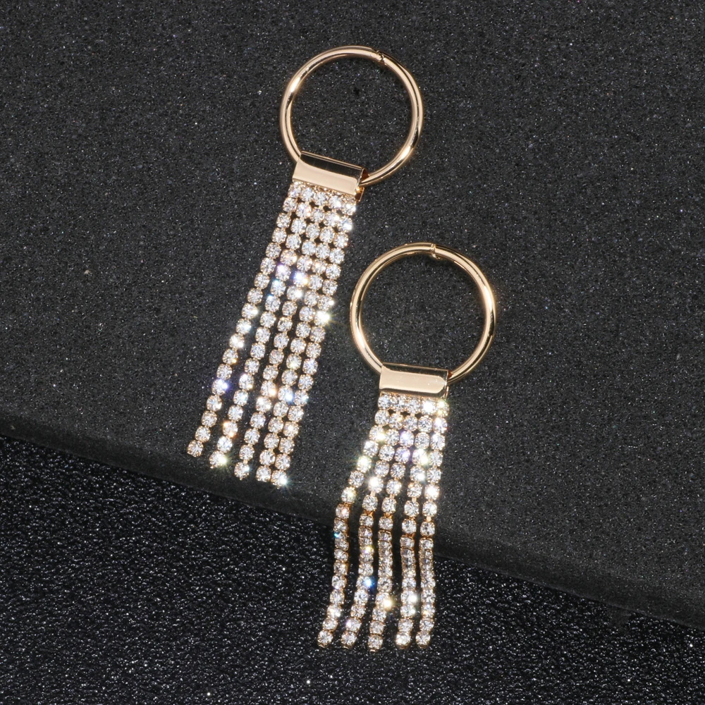 2019 модные серьги-капли для женщин очаровательные длинные висячие